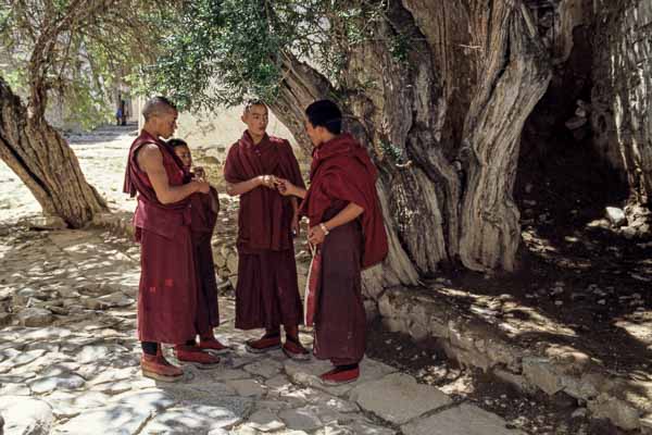 Monastère de Tashilhunpo, moines