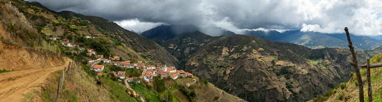 Le village et sa vallée