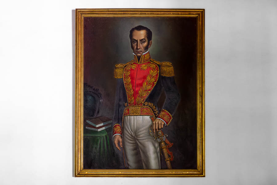 Ciudad Bolívar : casa San Isidro, Simón Bolívar
