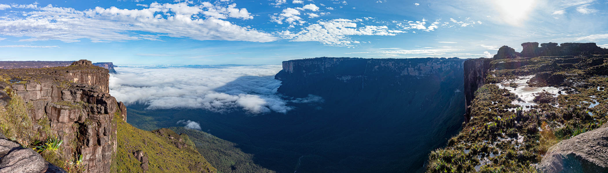 Roraima : versant ouest et Kukenan