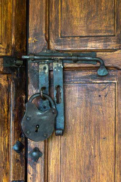 Mérida, posada San Buenaventura : cadenas