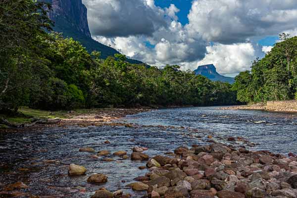 Rio Churun, débarquement