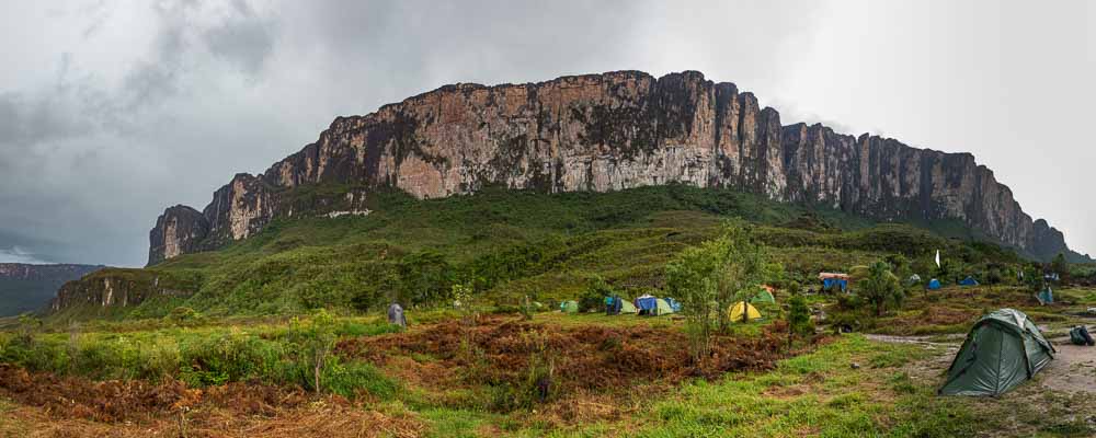 Roraima : camp de base