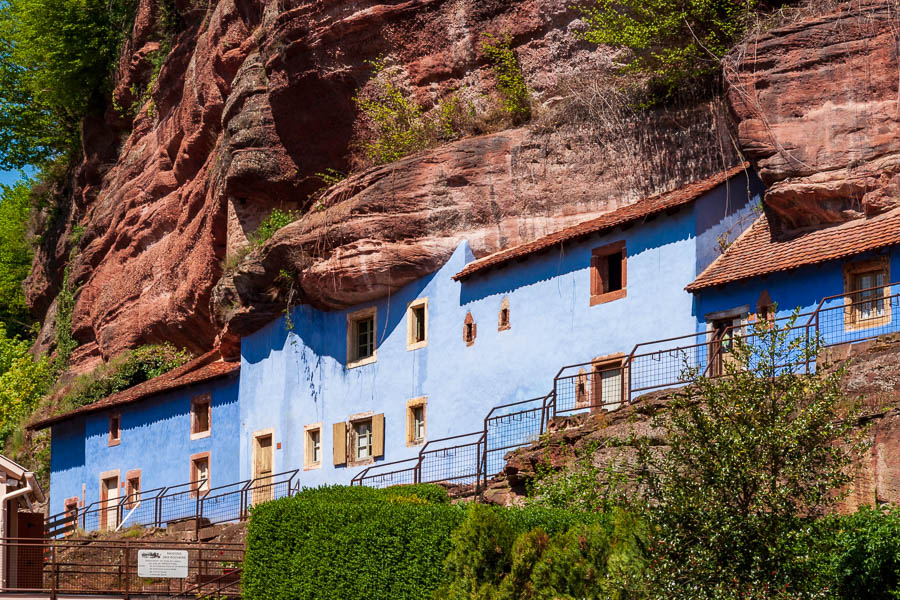 Maisons troglodytes à Graufthal