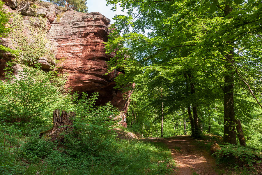 Rocher du saut du prince Charles