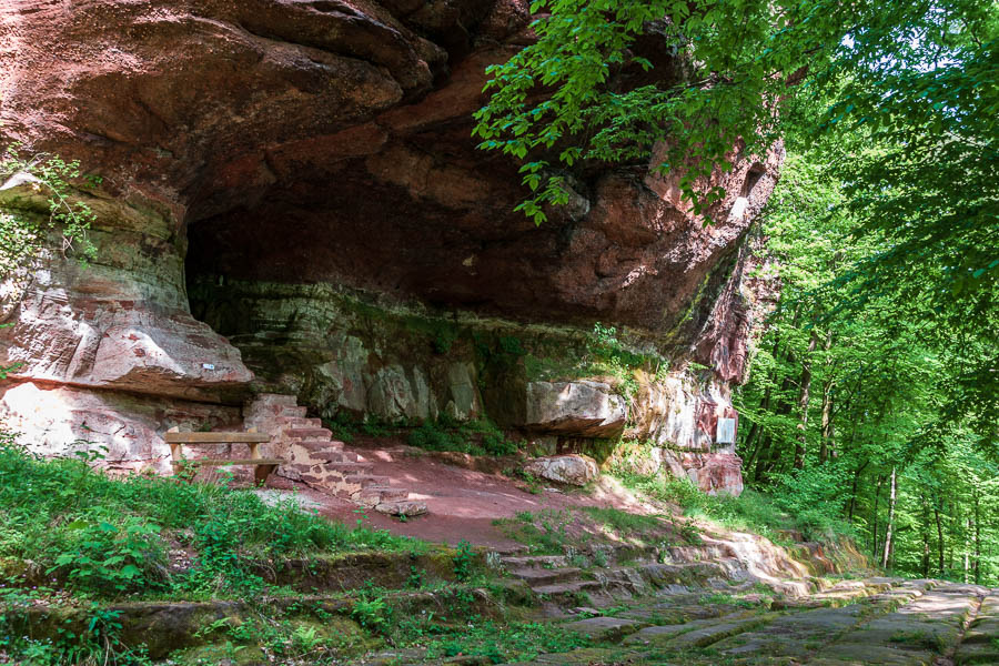 Rocher du saut du prince Charles