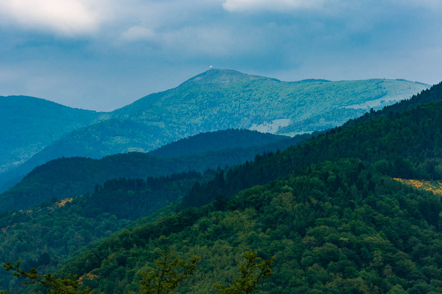 Grand Ballon depuis les hauteurs après Thann