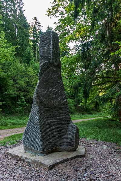 Entre Urmatt et la Porte de Pierre : sculptures « In situ »