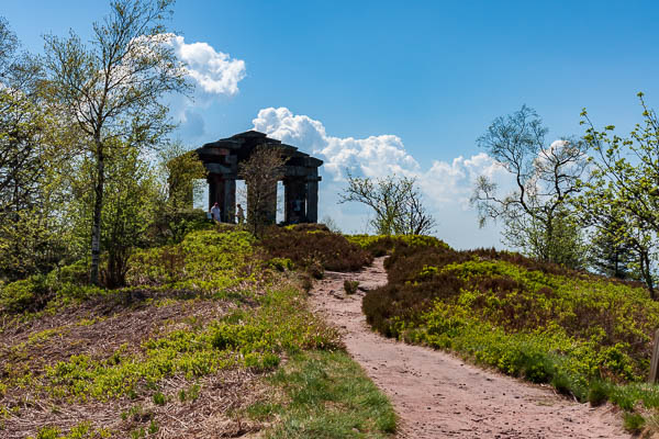 Sommet du Donon : faux temple