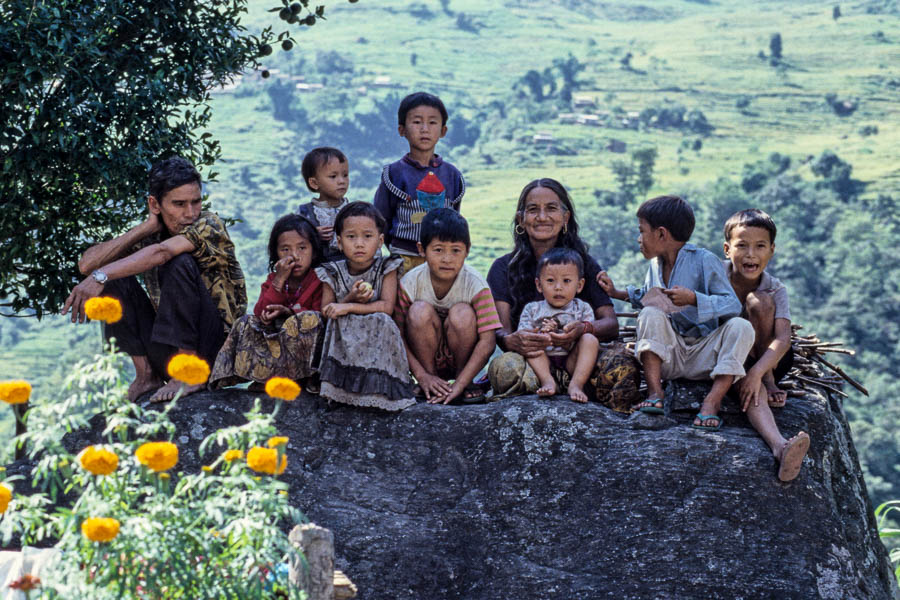 Syange : famille Gurung