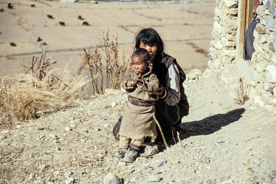 Femme et enfant