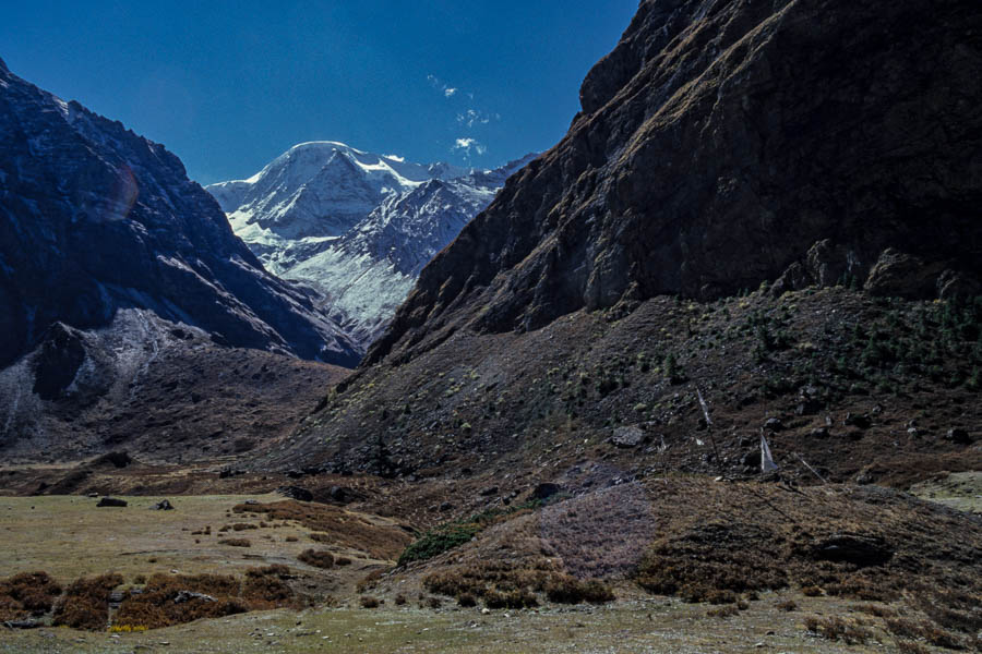 Vue vers le Norbu Kang