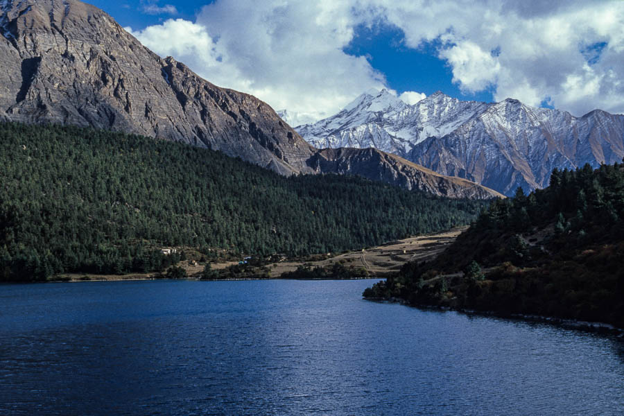 Lac Phoksundo, camp