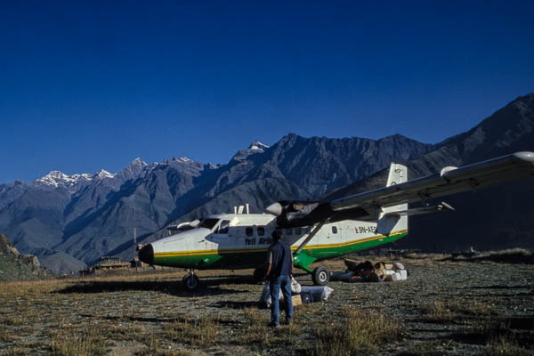 Avion de la Yeti Airlines