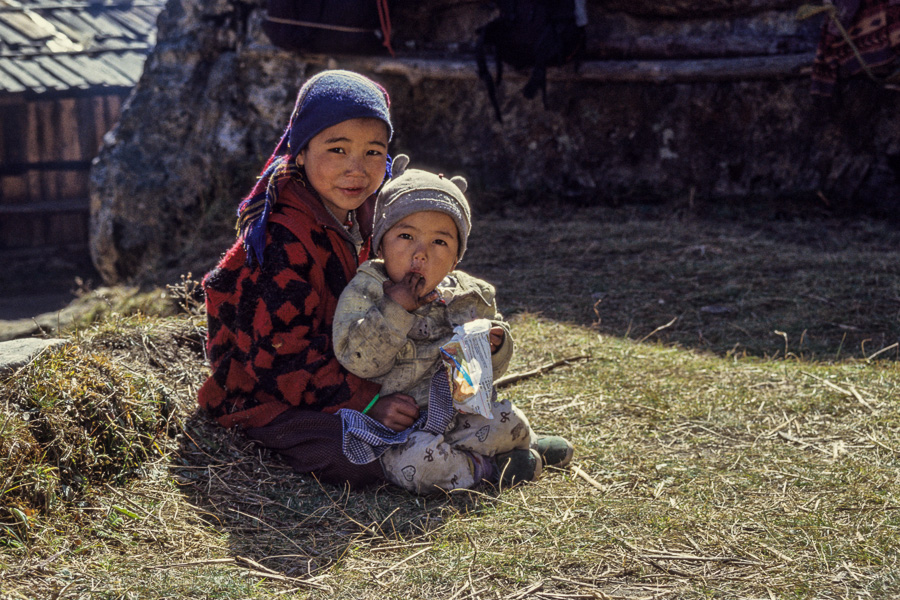 Enfants à Phole