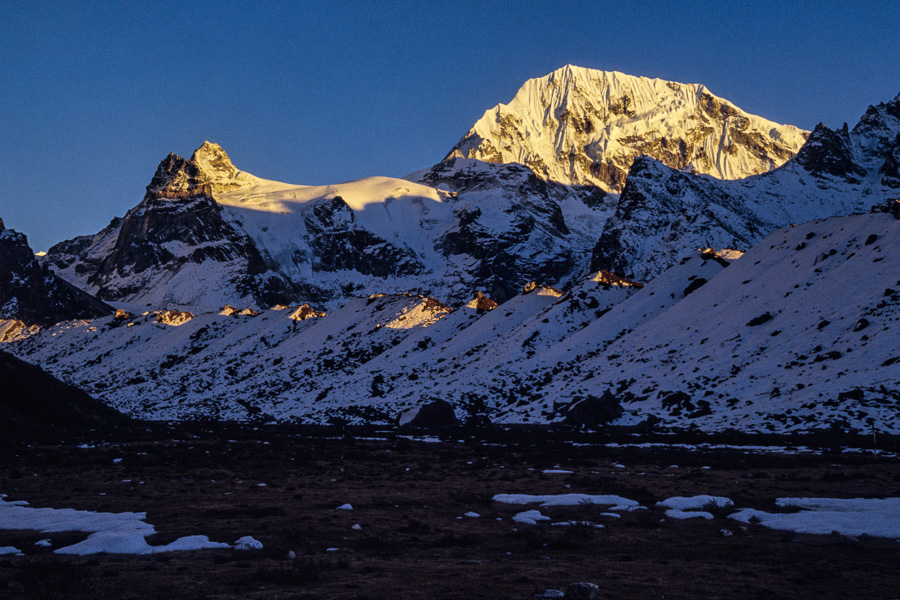 Coucher de soleil à Ramche