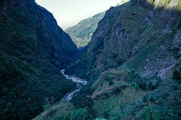 Gorges de la Ghunsa Khola