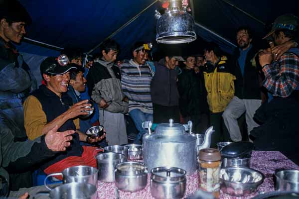 Fête de fin de trek