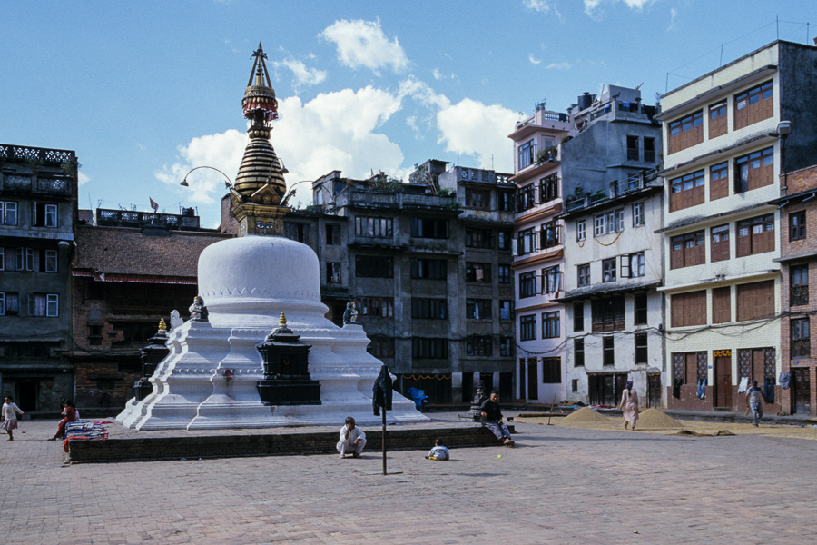 Kathmandu : stupa de Yetkha Bahal