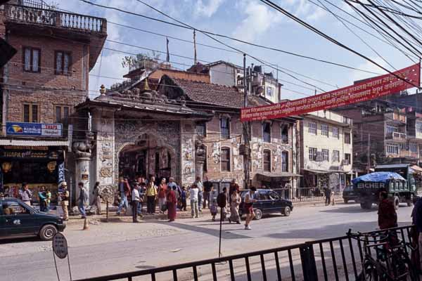 Bodhnath : entrée