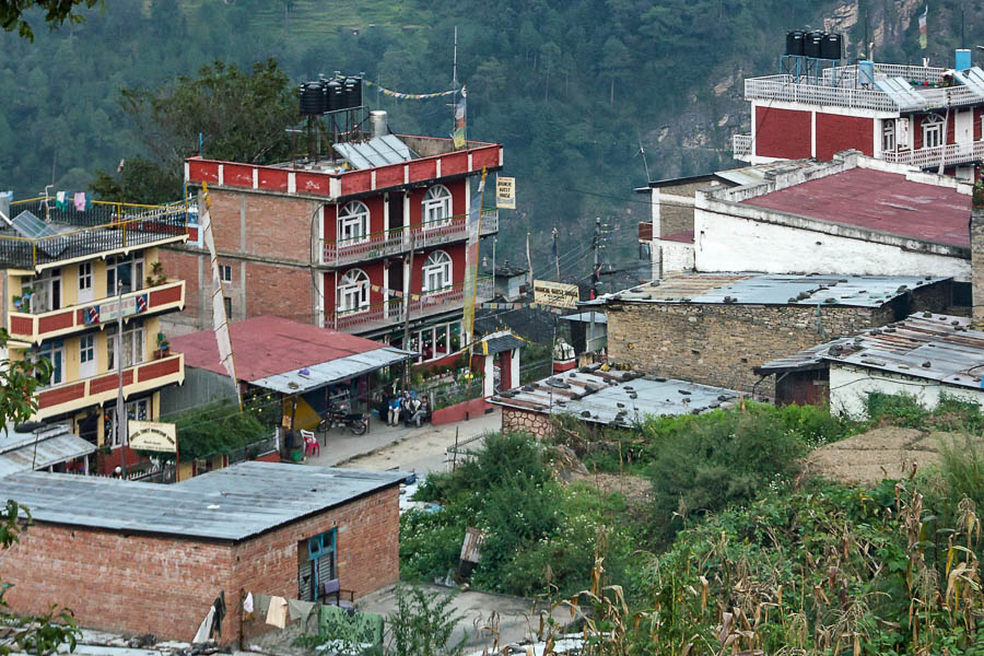 Village de Dhunche,notre lodge