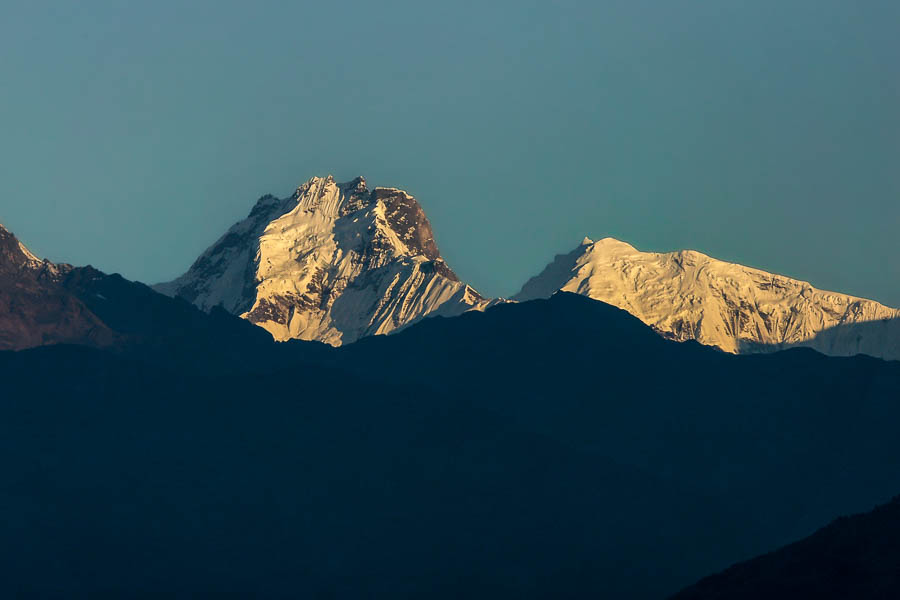Lever de soleil sur le Ganesh Himal