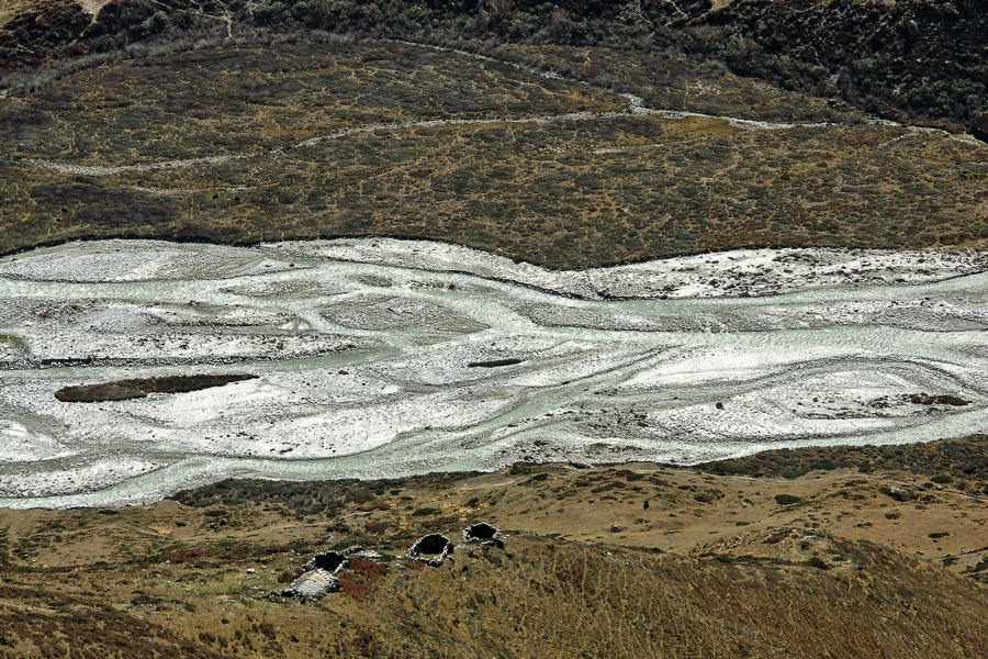 Langtang Khola et kores