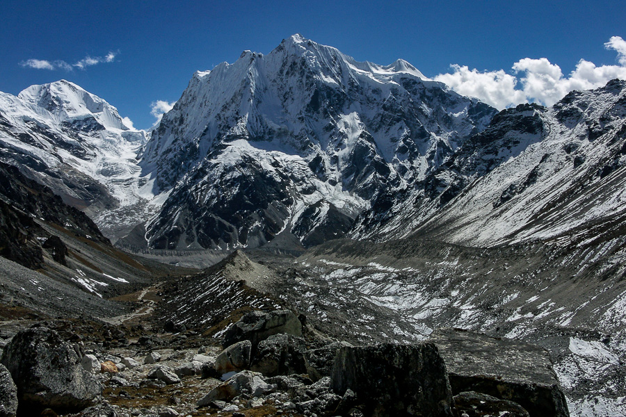 Glacier au nord-ouest de Penthang Karpo