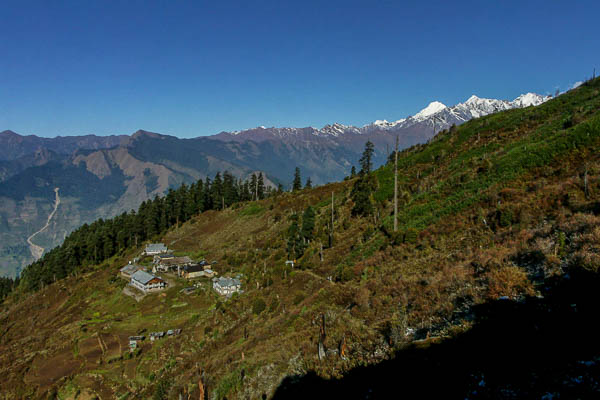 Le Ganesh Himal et Sing Gompa