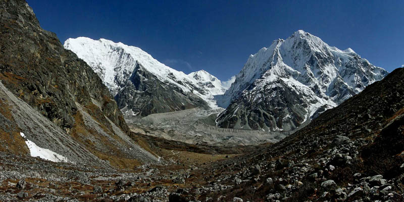 Panorama au-dessus de Pemthang Karpo