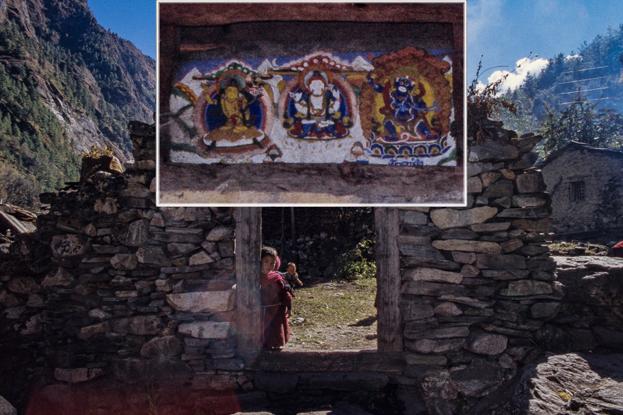 Entrée du monastère de Namrung