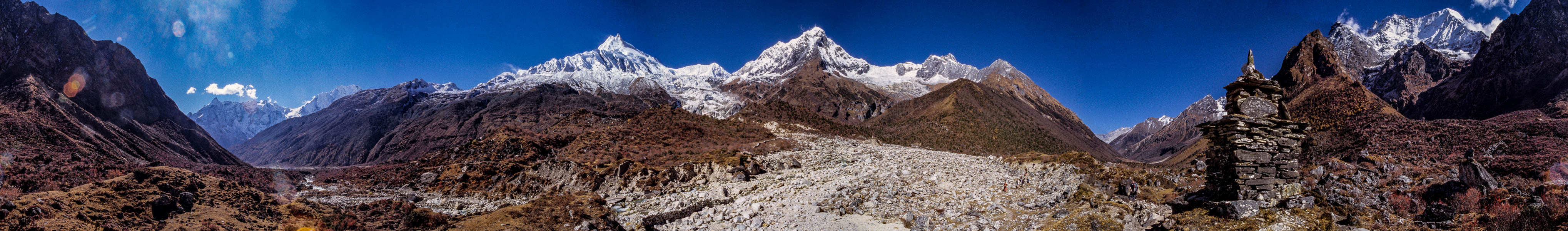 Panorama peu après Sama