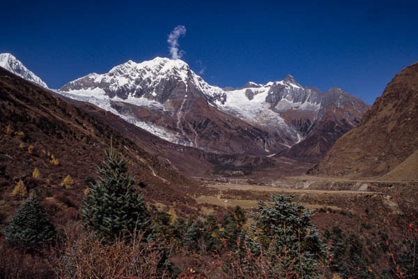 La vallée vers Sama