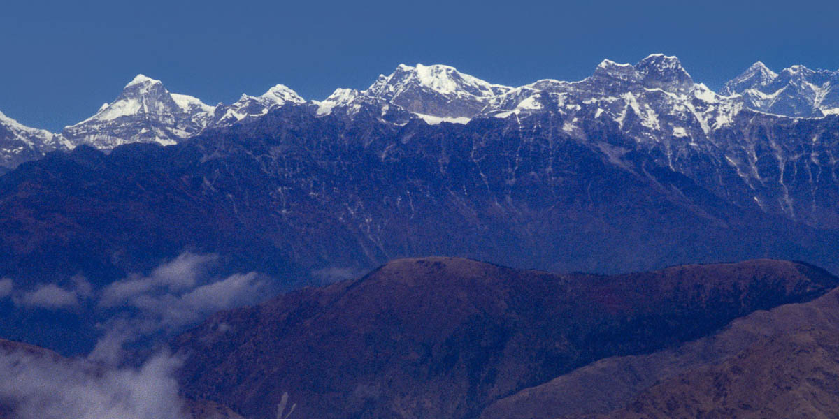 Mera Peak vu d'avion