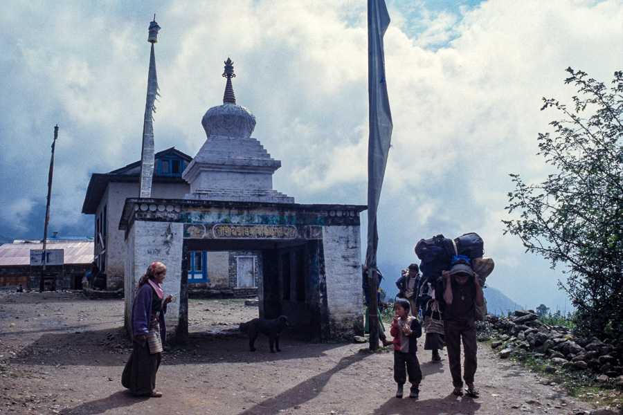 Lukla : entrée nord