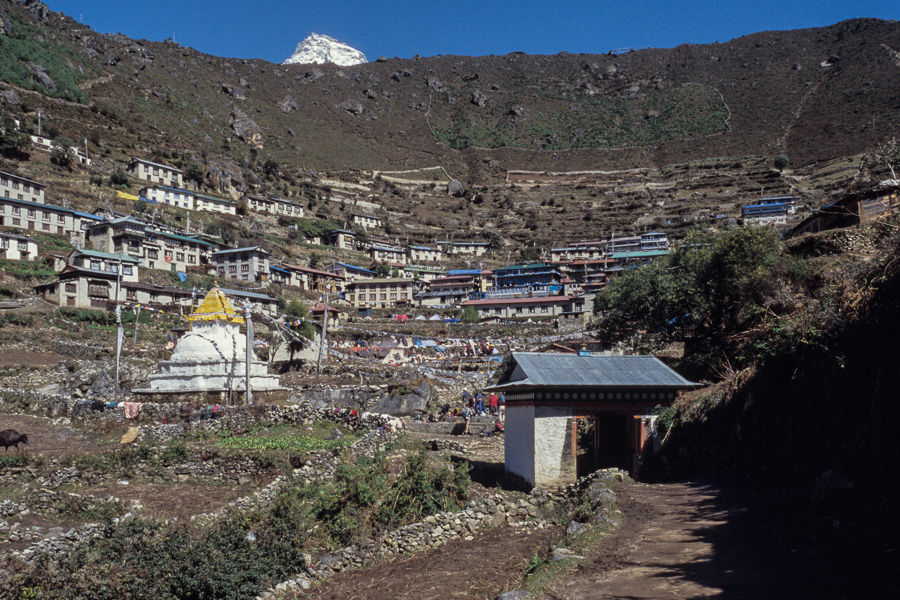Vue générale de Namche