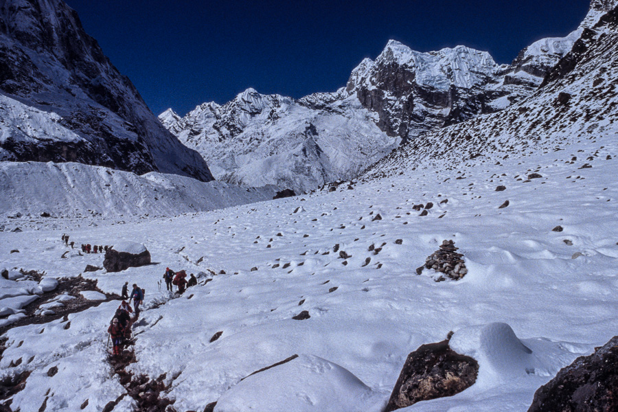 Montée vers Khare