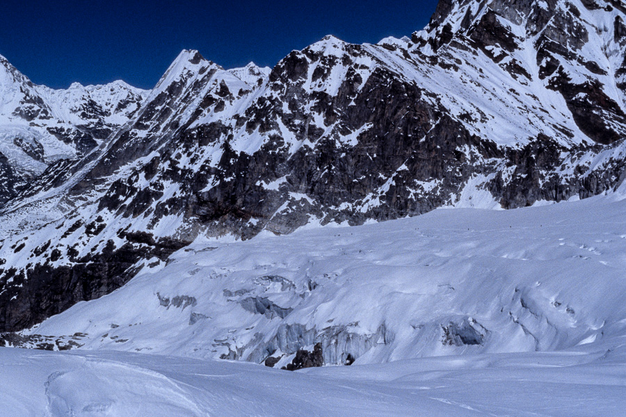 Début du glacier