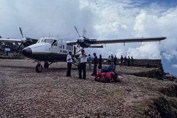 Notre avion de la Yeti Airlines