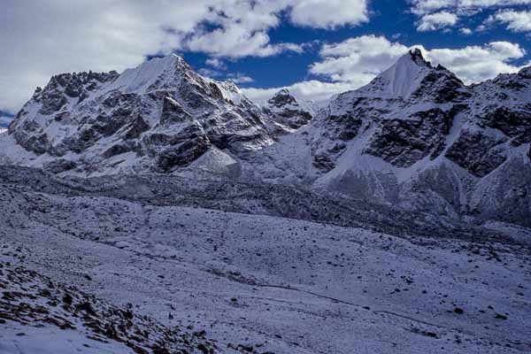 Glacier de Nyingma et Cho La