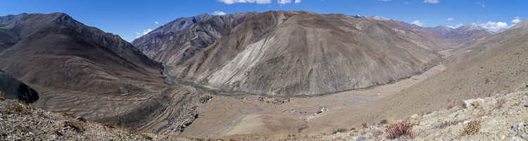 Vallée de la Tarap à Dho