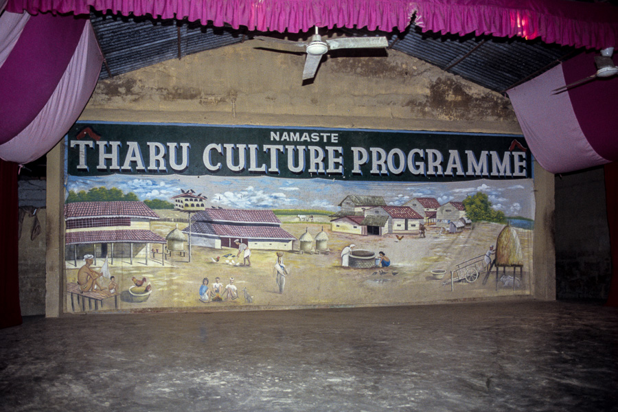 Spectacle culturel tharu